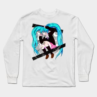 Rolling girl Long Sleeve T-Shirt